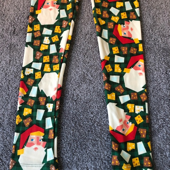 LuLaRoe Kids Christmas Leggings - Picture 4 of 4